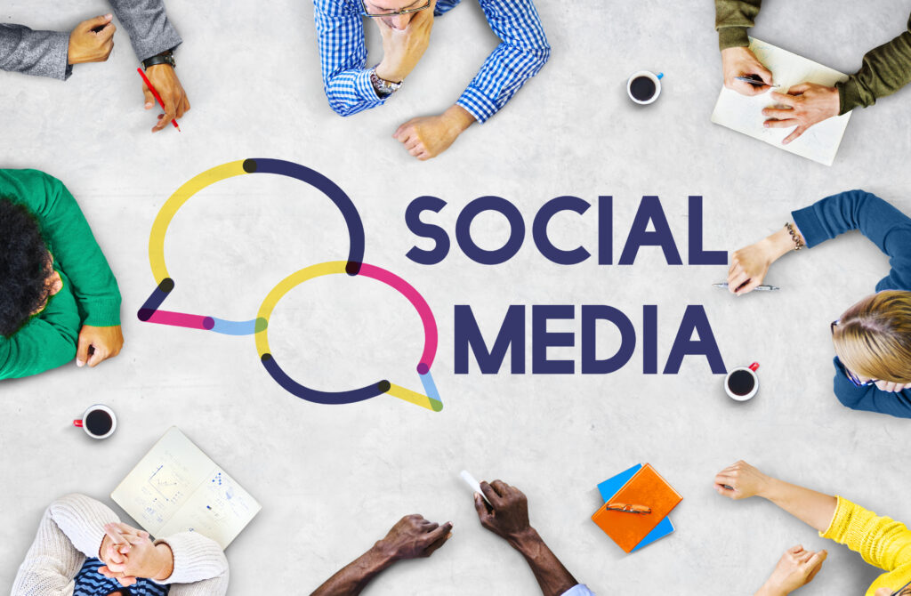 Social media marketing team